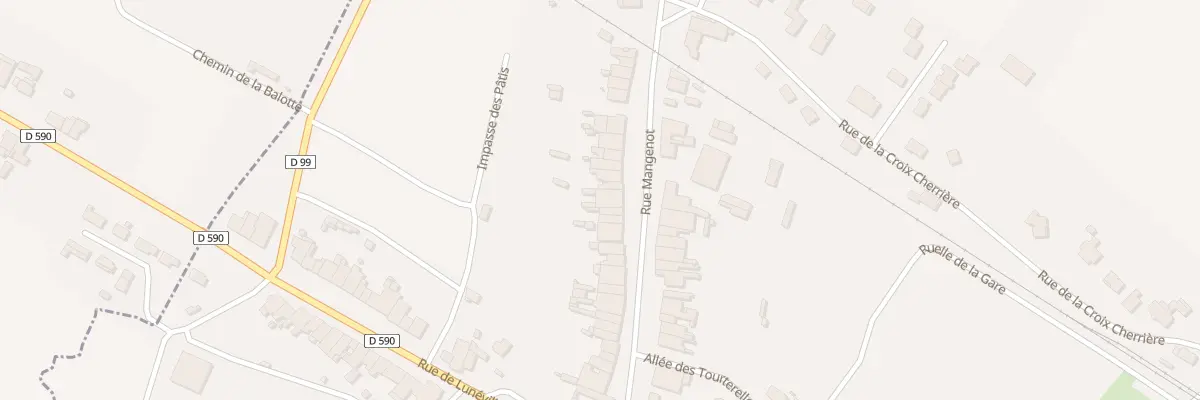 Plan du 41 Rue Mangenot à Saint-Clément
