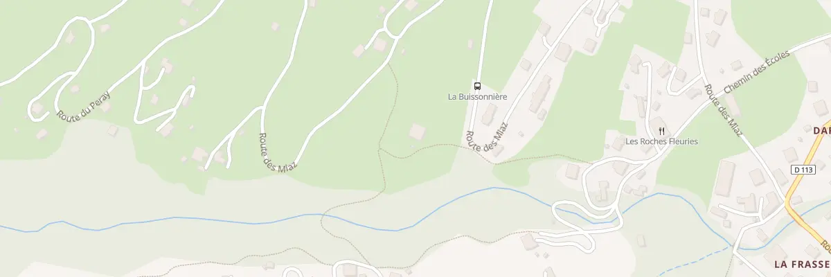 Plan du 963 Rte des Miaz à Cordon