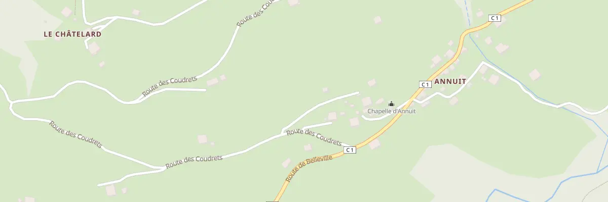 Plan du 122 Rte des Coudrets à Hauteluce