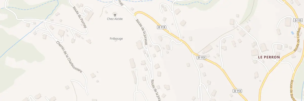 Plan du 135 Rte de la Jorasse à Cordon