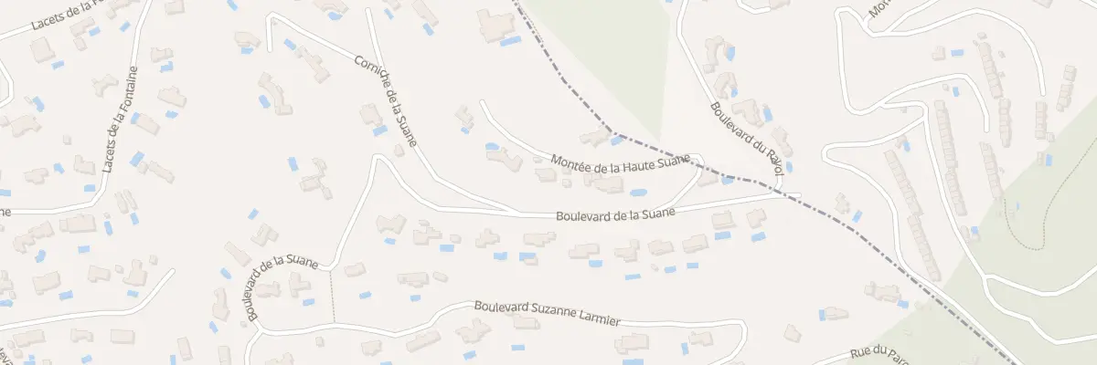Plan du 3 Mte de la Haute-Suane à Grimaud