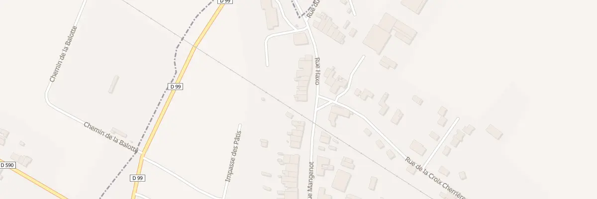 Plan du 1 Rue Haxo à Saint-Clément