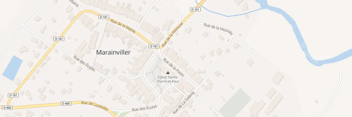 Plan du 4 Rue de la Poste à Marainviller