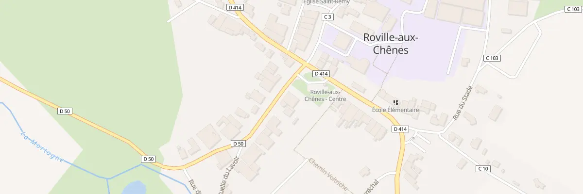 Plan du 3 Rue de la Mortagne à Roville-aux-Chênes