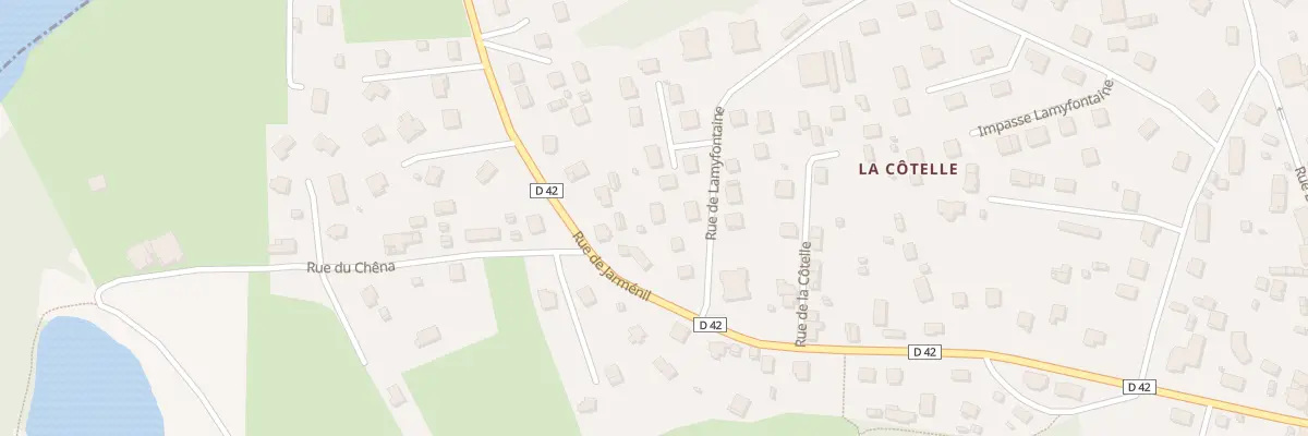 Plan du 5 Rue de Lamyfontaine à Éloyes