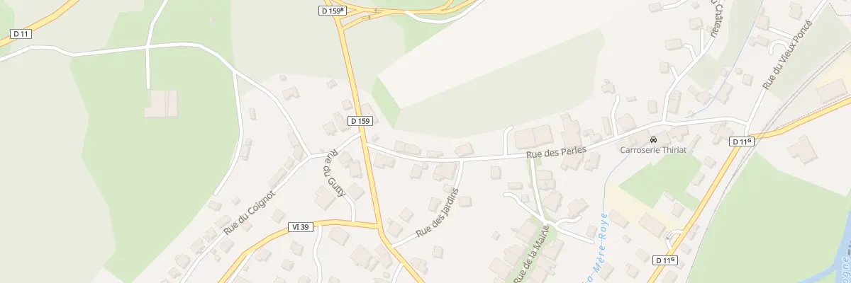 Plan du 3 Rue des Perles à Cheniménil