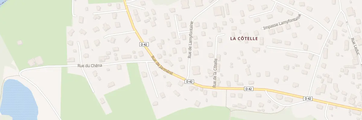 Plan du 3 Rue de Lamyfontaine à Éloyes