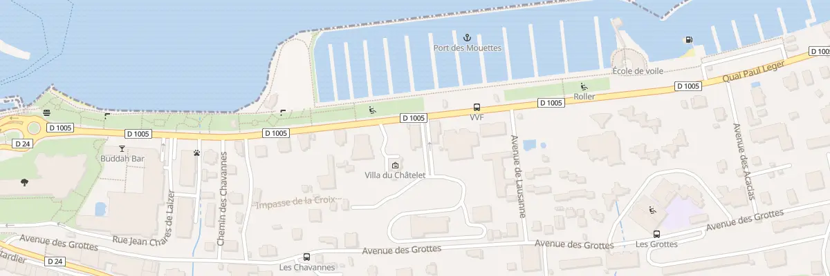 Plan du 29 Quai Paul Leger à Évian-les-Bains
