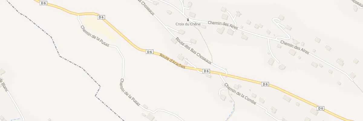 Plan du 3 Rte d’Araches à Saint-Sigismond