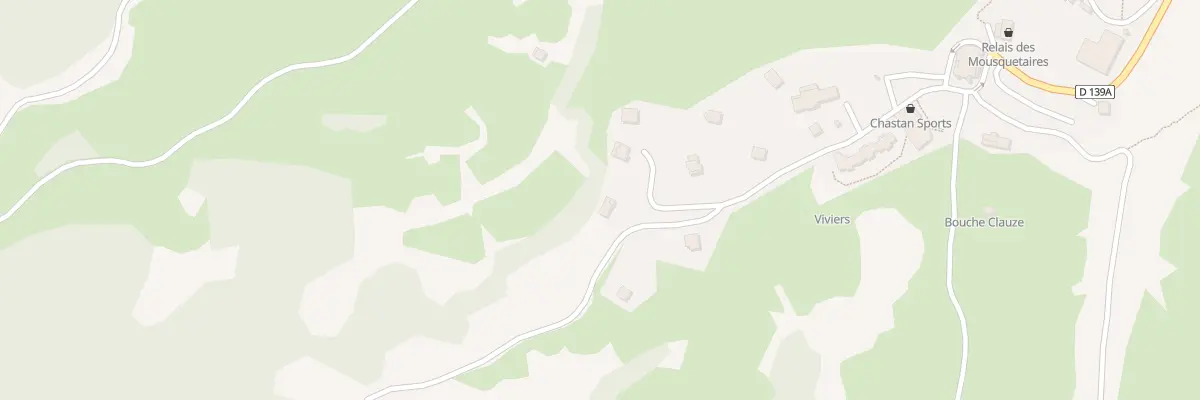 Plan du 294 Rte de Pravesqua à Crévoux