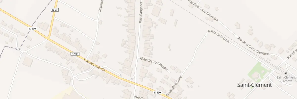 Plan du 16 Rue Mangenot à Saint-Clément