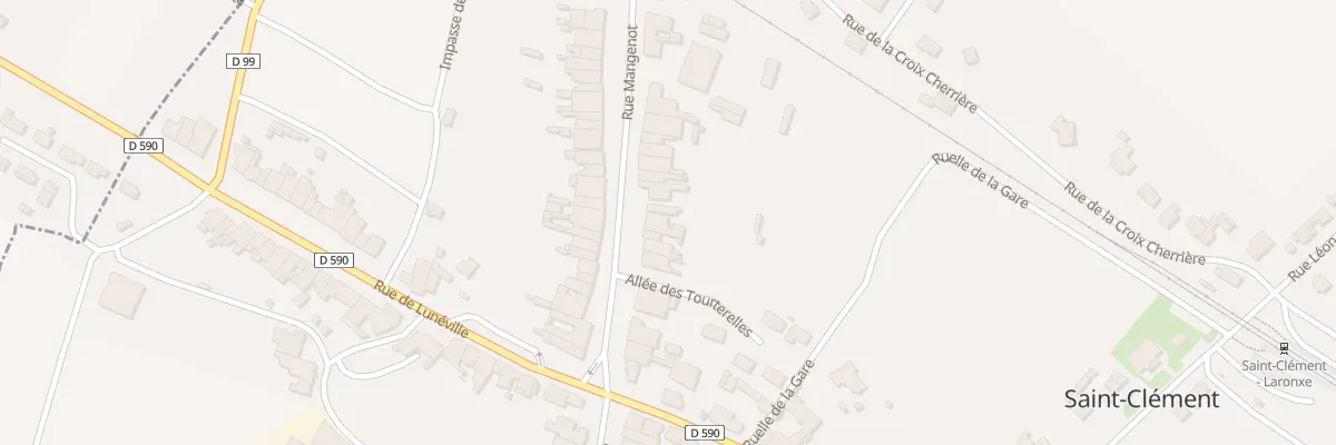 Plan du 18 Rue Mangenot à Saint-Clément
