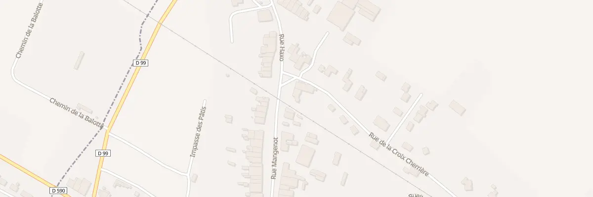 Plan du 2 Rue Haxo à Saint-Clément