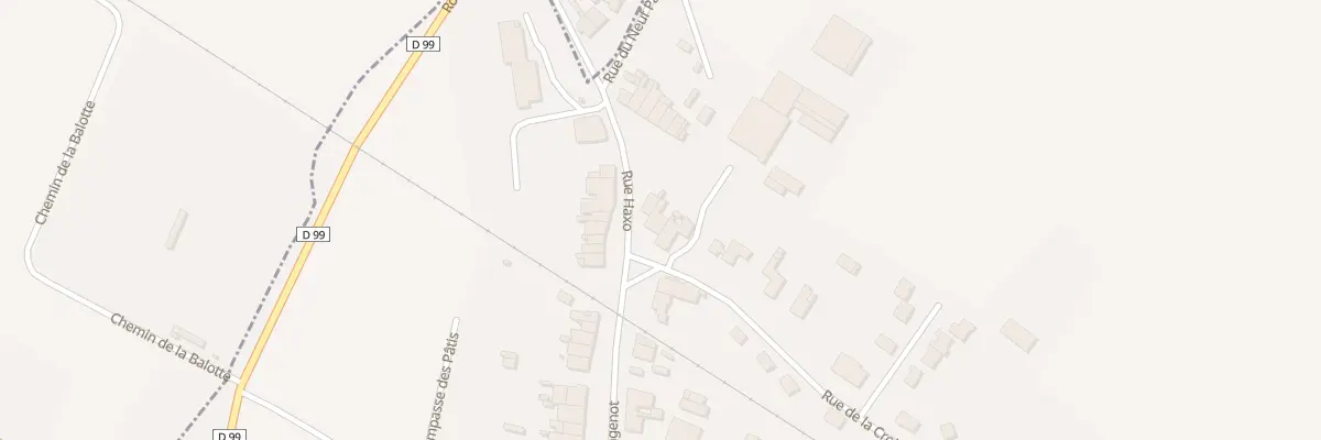 Plan du 10 Rue Haxo à Saint-Clément