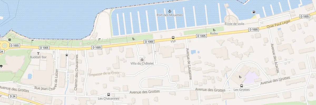 Plan du 27 Quai Paul Leger à Évian-les-Bains