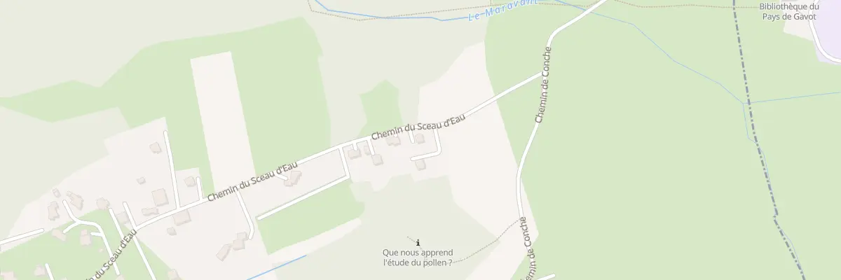 Plan du 510 Che du Sceau d’Eau à Larringes