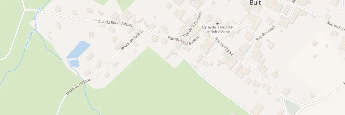 Plan du 5 Rue du Rond Buisson à Bult