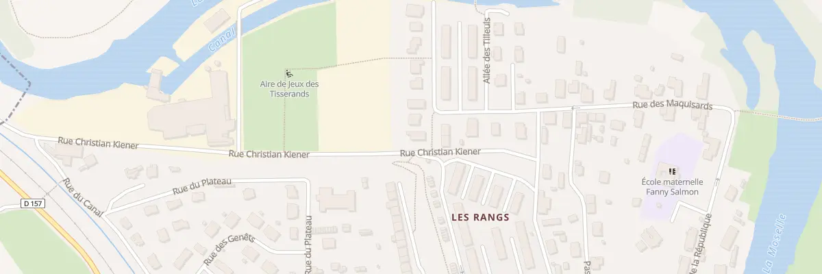 Plan du 2 Rue Christian Kiener à Éloyes