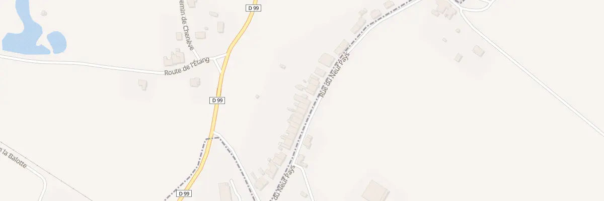 Plan du 32 Rue du Neuf Pays à Laronxe