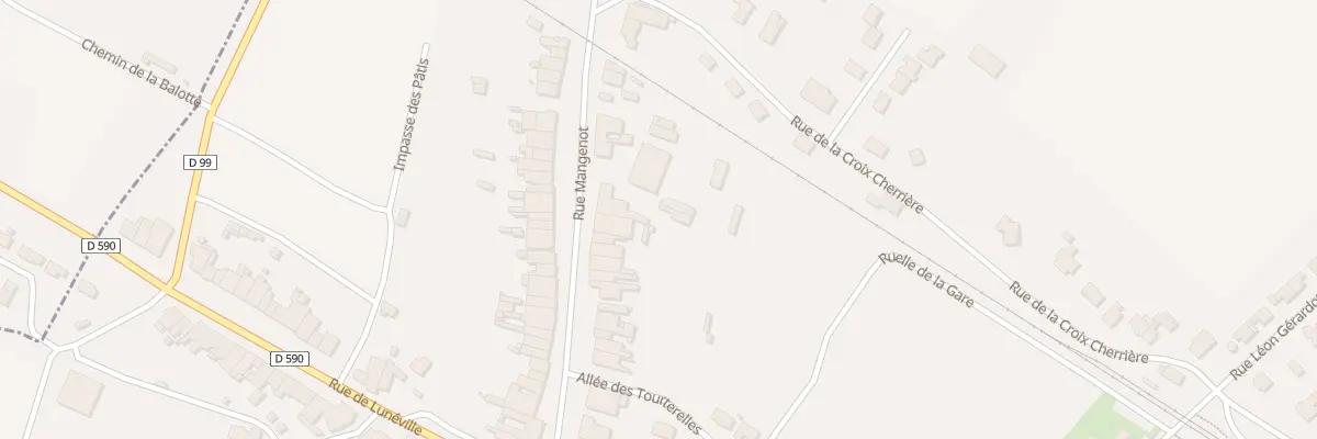 Plan du 32 Rue Mangenot à Saint-Clément