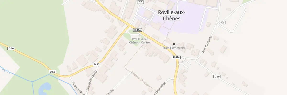 Plan du 4 Rue du Chene à Roville-aux-Chênes