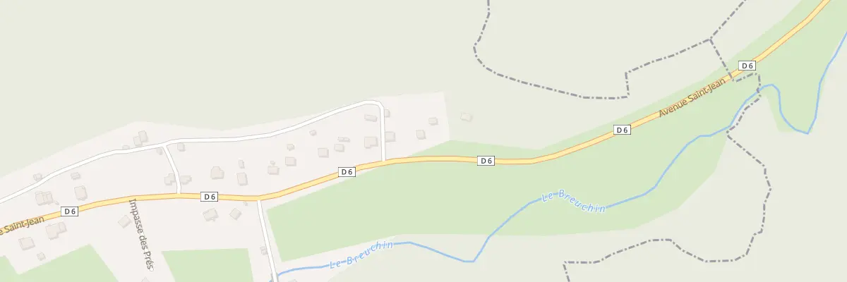 Plan du 52 Av Saint Jean à La Rosière