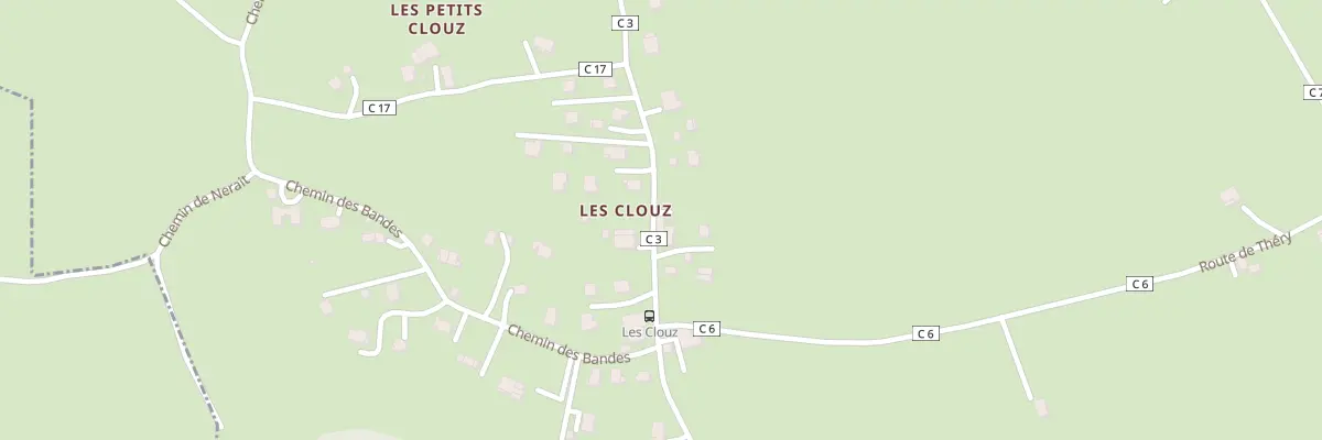 Plan du 505 Rte des Clouz à Vinzier