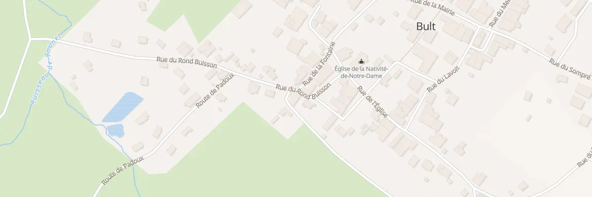 Plan du 3 Rue du Rond Buisson à Bult
