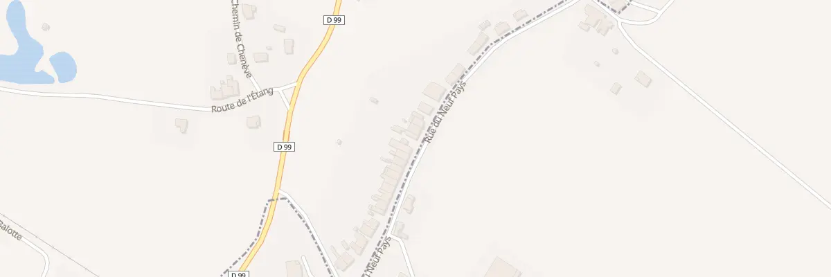 Plan du 34 Rue du Neuf Pays à Laronxe