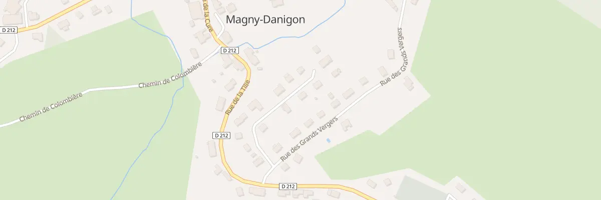 Plan du 6 Rue du Puits Arthur à Magny-Danigon