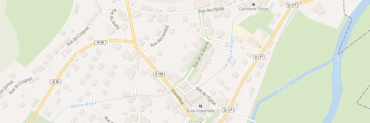 Plan du 5 Rue de la Mairie à Cheniménil