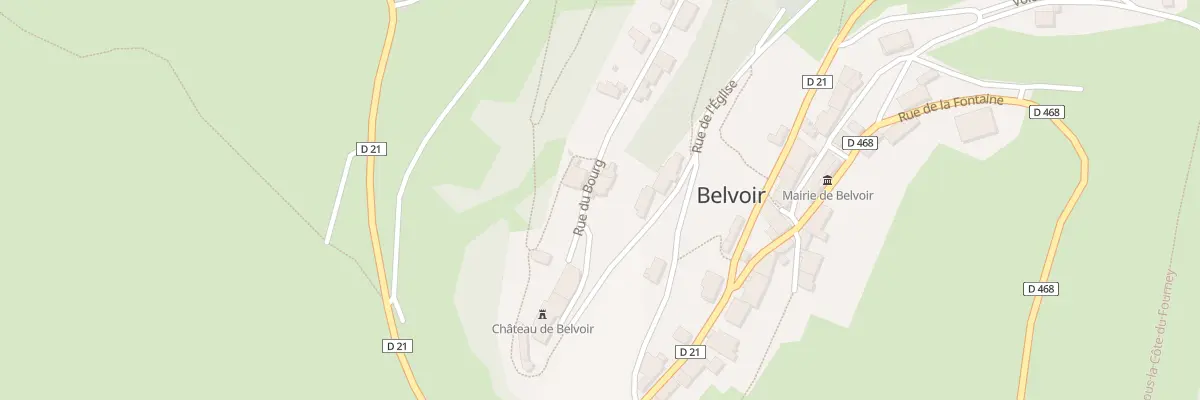 Plan du 5029 Rue du Bourg à Belvoir
