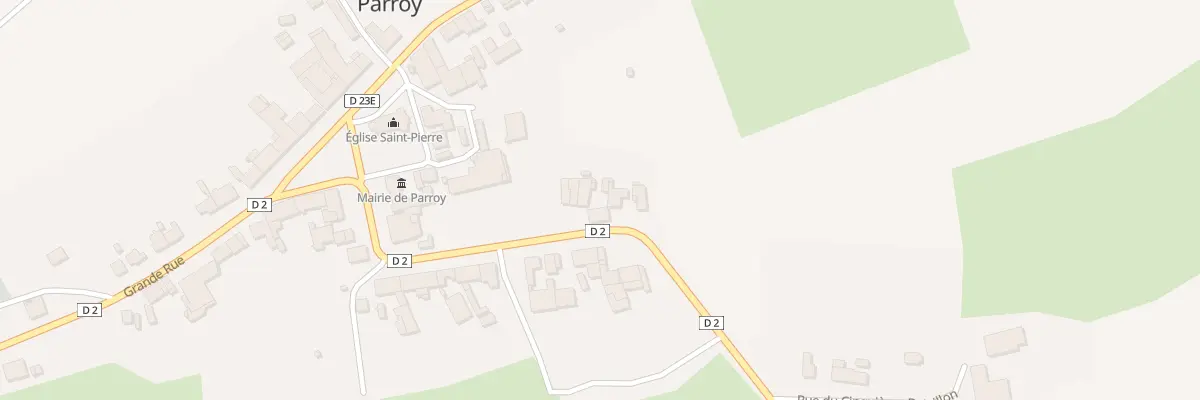 Plan du 48 Rue du Sânon à Parroy