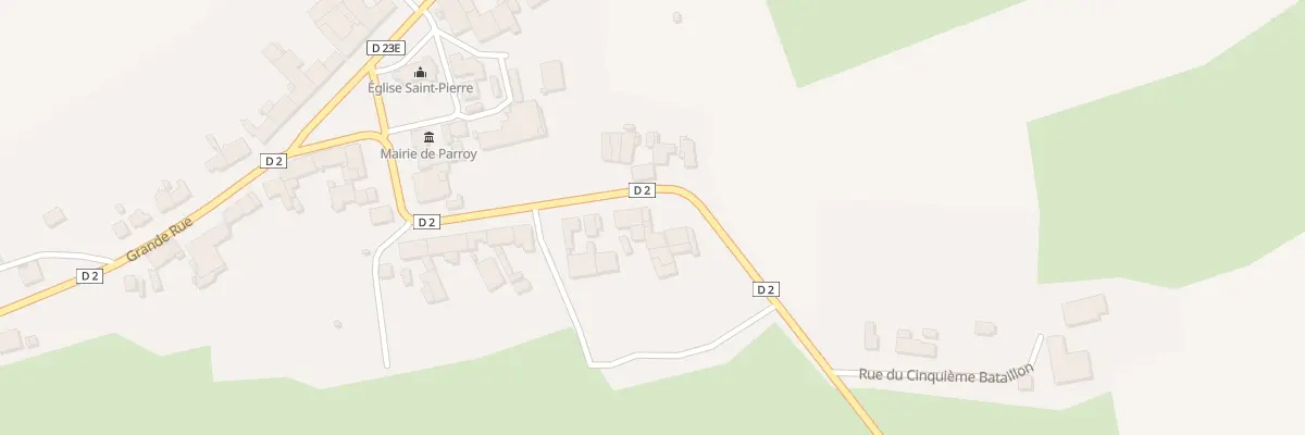 Plan du 49 Rue du Sânon à Parroy