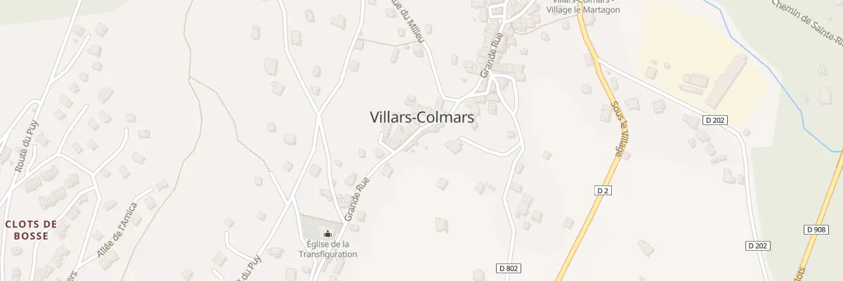 Plan du 5123 Le Village à Villars-Colmars