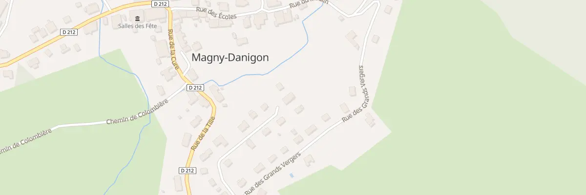 Plan du 14 Rue du Puits Arthur à Magny-Danigon