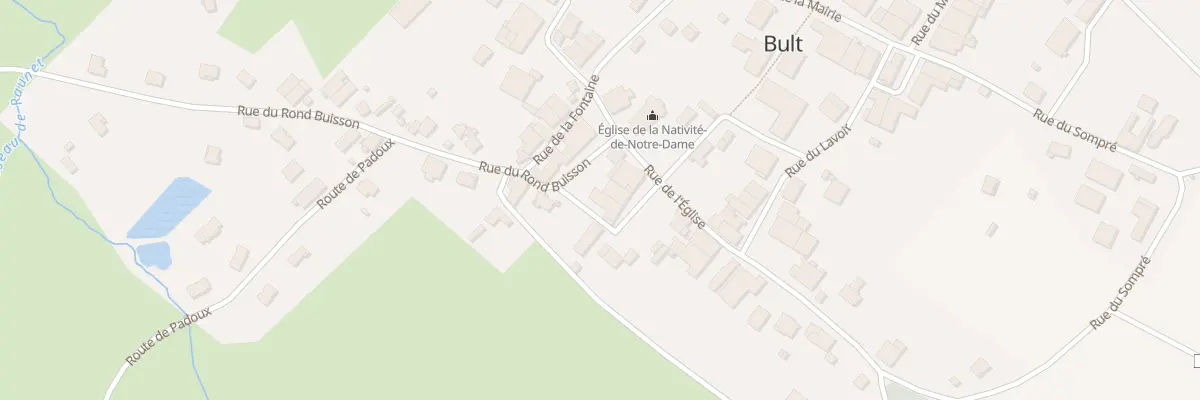 Plan du 10 Rue de l’Eglise à Bult