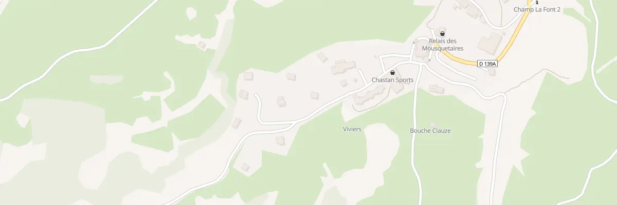 Plan du 5055 Mourette à Crévoux