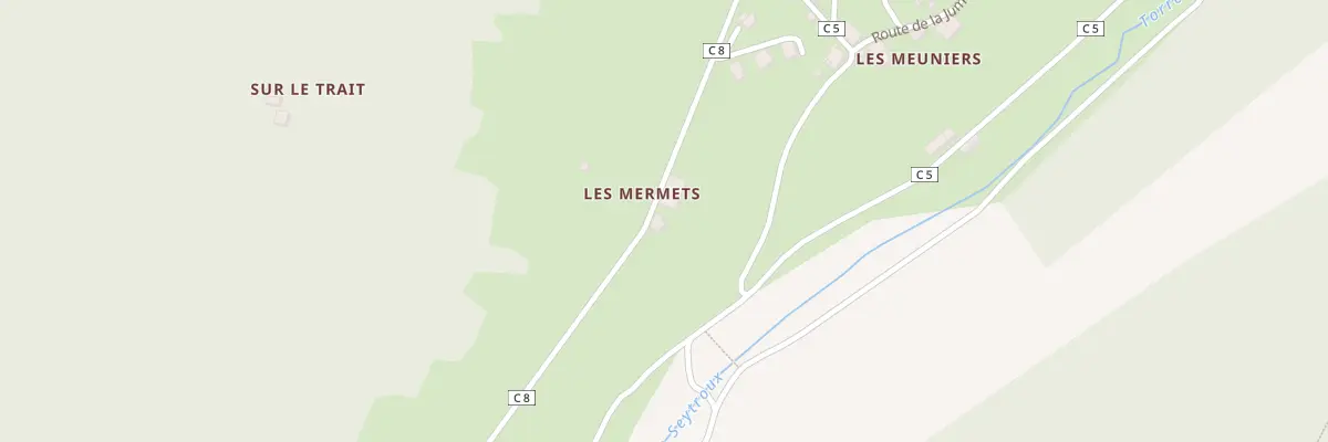 Plan du 207 Rte de Môrion à Seytroux