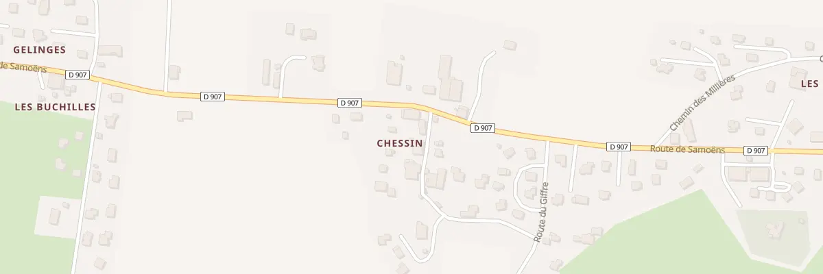 Plan du 36 Rue de chessin à Taninges