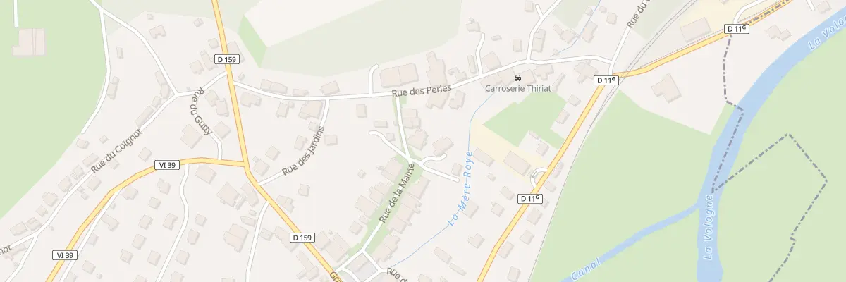 Plan du 18 Rue de la Mairie à Cheniménil