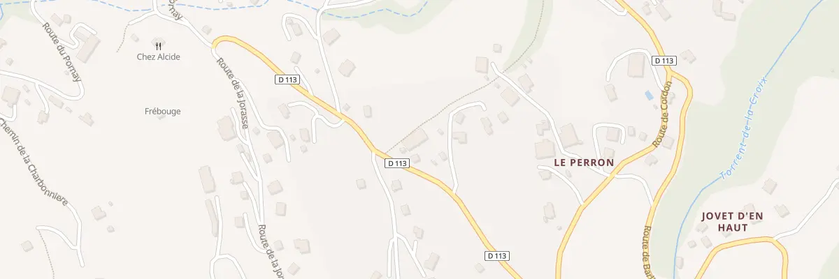 Plan du 4680 Rte de Cordon à Cordon