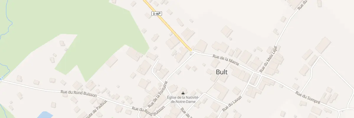Plan du 4 Rue de la Fontaine à Bult