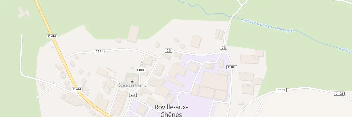 Plan du 24 Rue du Collège à Roville-aux-Chênes
