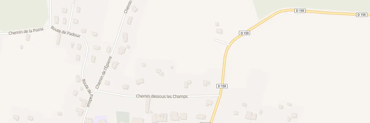Plan du 11 Che de Dessous Les Champs à Girecourt-sur-Durbion
