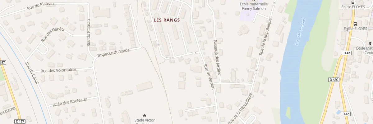 Plan du 29 Rue de Verdun à Éloyes