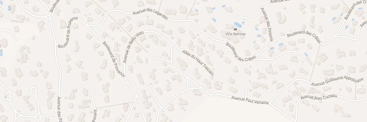 Plan du 19 Av de Bello Visto à Gassin