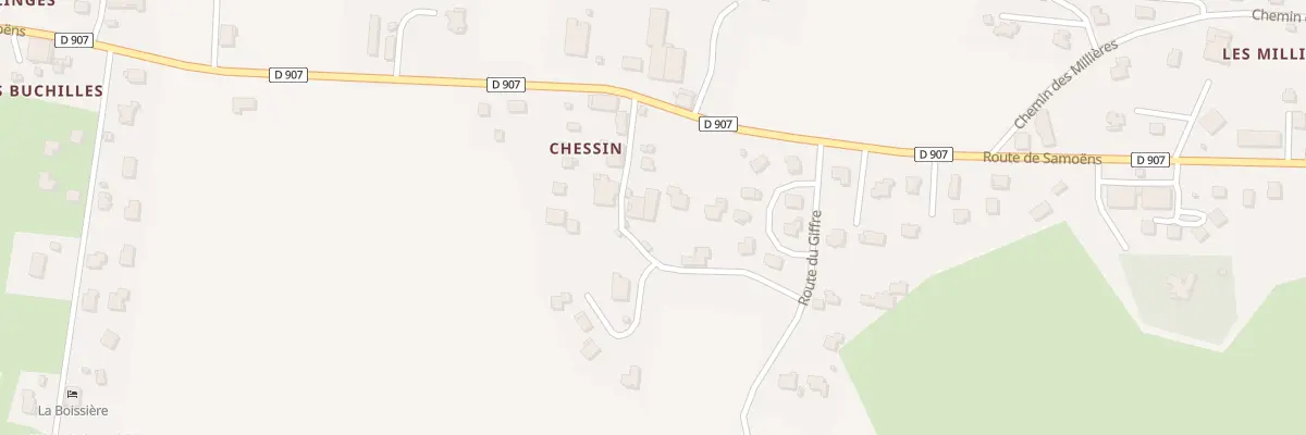 Plan du 113 Rue de chessin à Taninges