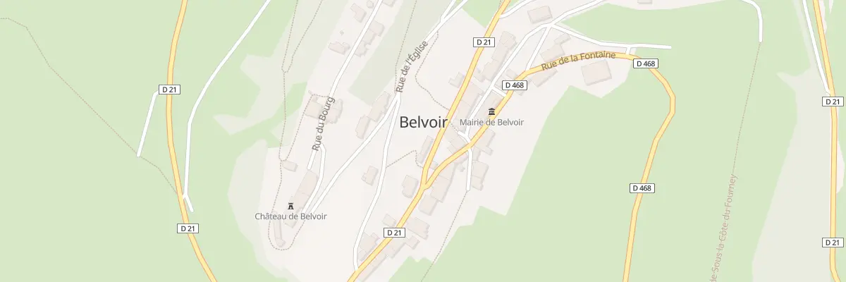 Plan du 5024 Gr Grande Rue à Belvoir