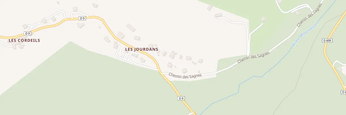 Plan du 45 Che des Sagnes à Saint-Pons